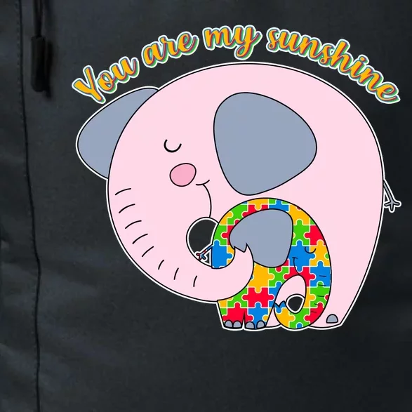 You Are My Sunshine Autism Awareness Daily Commute Backpack