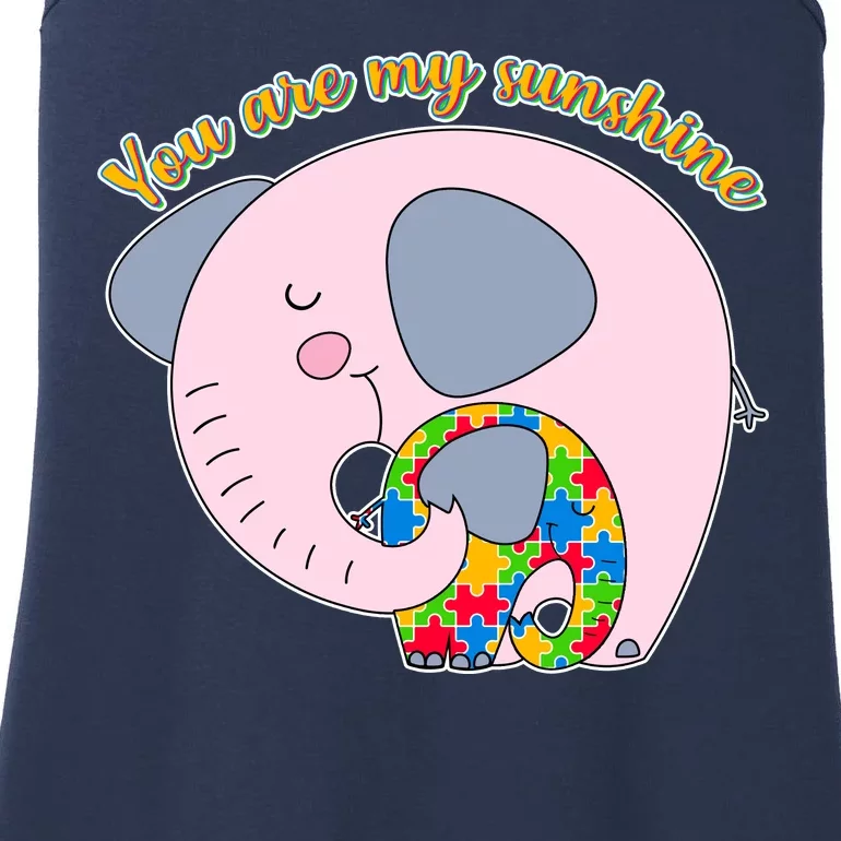 You Are My Sunshine Autism Awareness Ladies Essential Tank