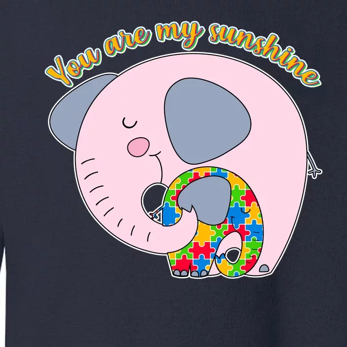 You Are My Sunshine Autism Awareness Toddler Sweatshirt