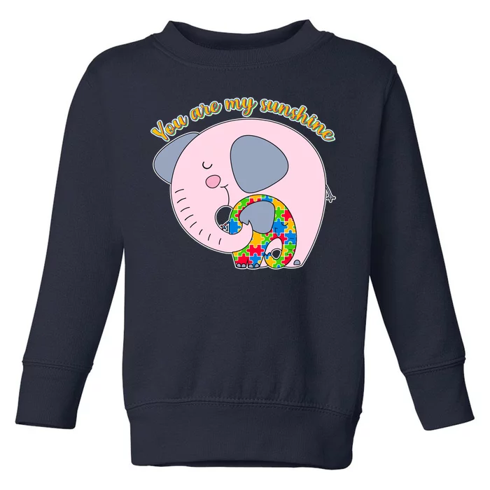 You Are My Sunshine Autism Awareness Toddler Sweatshirt