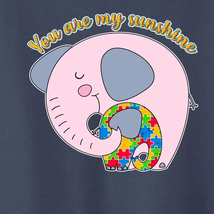 You Are My Sunshine Autism Awareness Toddler T-Shirt