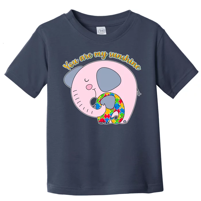 You Are My Sunshine Autism Awareness Toddler T-Shirt