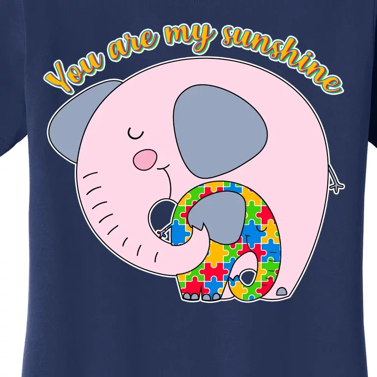 You Are My Sunshine Autism Awareness Women's T-Shirt