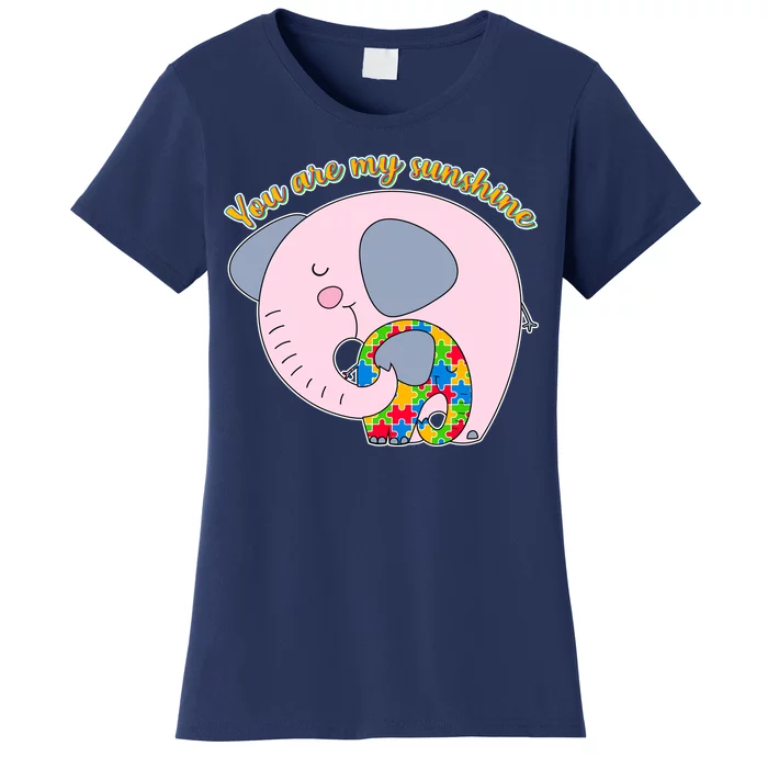 You Are My Sunshine Autism Awareness Women's T-Shirt