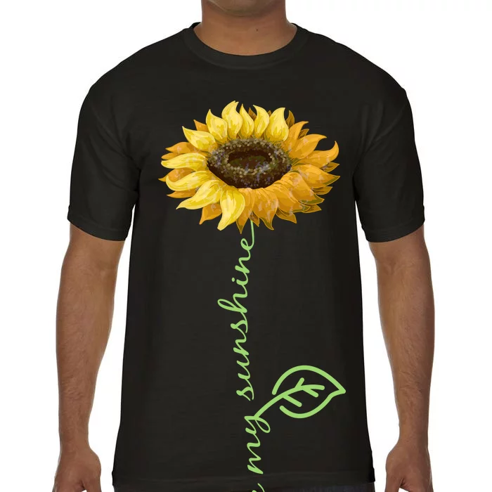 You Are My Sunshine Hippie Sunflower Comfort Colors T-Shirt