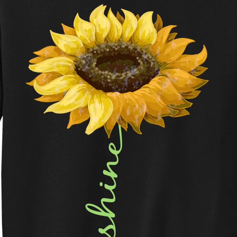 You Are My Sunshine Hippie Sunflower Tall Sweatshirt