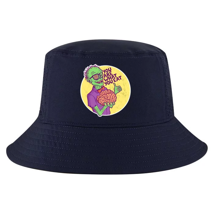 You Are What You Eat Zombie Nerd Brains Cool Comfort Performance Bucket Hat