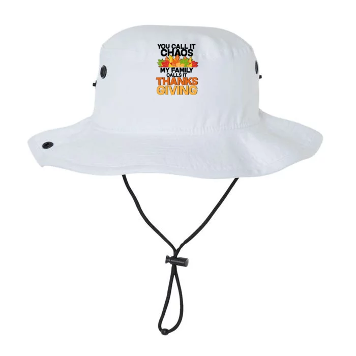 You Call It Chaos My Family Calls It Funny Thanksgiving Legacy Cool Fit Booney Bucket Hat