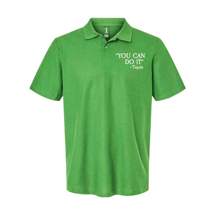 You Can Do It - Tequila Funny Cinco De Mayo Softstyle Adult Sport Polo