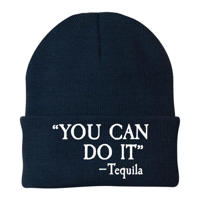 You Can Do It - Tequila Funny Cinco De Mayo Knit Cap Winter Beanie