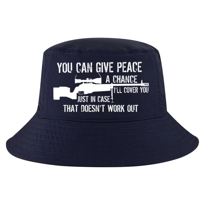 You Can Give Peace A Chance Cool Comfort Performance Bucket Hat