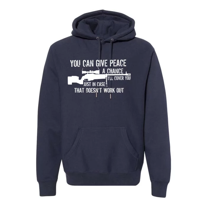 You Can Give Peace A Chance Premium Hoodie