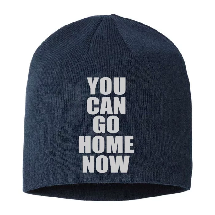 You Can Go Home Now Work Out Training Sweat 8 1/2in Sustainable Knit Beanie