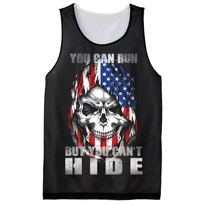 You Can Run But You Can't Hide Mesh Reversible Basketball Jersey Tank