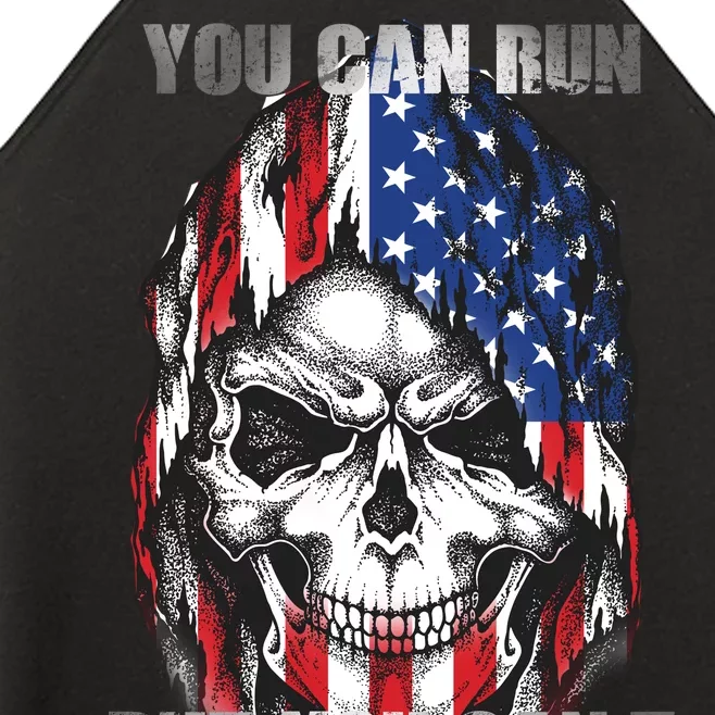 You Can Run But You Can't Hide Women’s Perfect Tri Rocker Tank