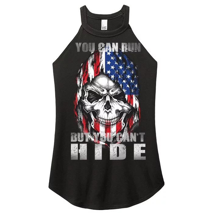 You Can Run But You Can't Hide Women’s Perfect Tri Rocker Tank