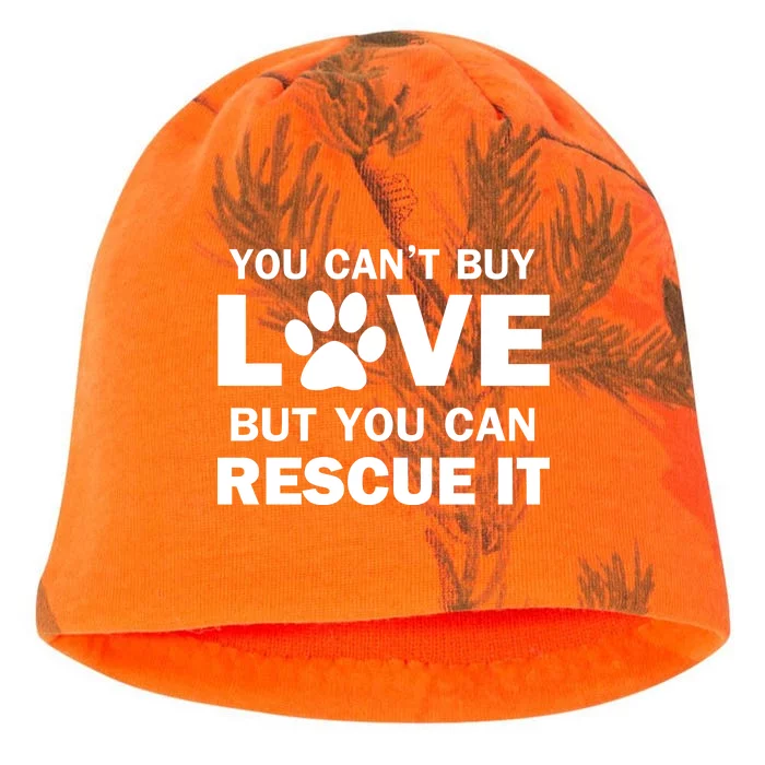 You Can't Buy Love But You Can Rescue It Kati - Camo Knit Beanie