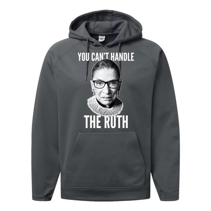 You Can't Handle The Ruth Notorious RBG Ginsburg Performance Fleece Hoodie