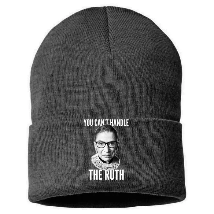 You Can't Handle The Ruth Notorious RBG Ginsburg Sustainable Knit Beanie