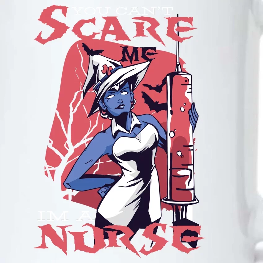 You Can't Scare Me I'm A Nurse Black Color Changing Mug