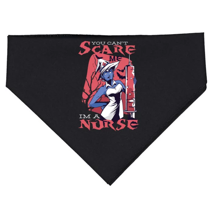 You Can't Scare Me I'm A Nurse USA-Made Doggie Bandana