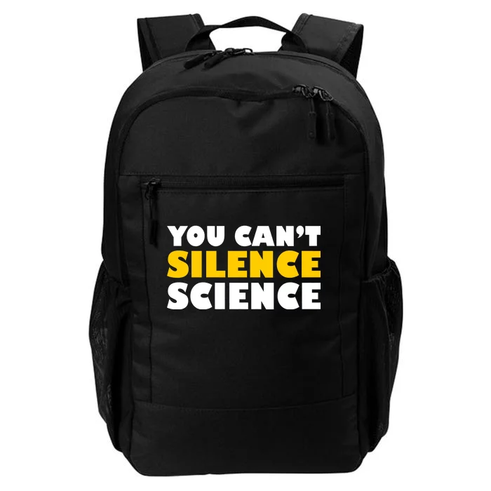 You Can't Silence Science! Resist Protest Daily Commute Backpack