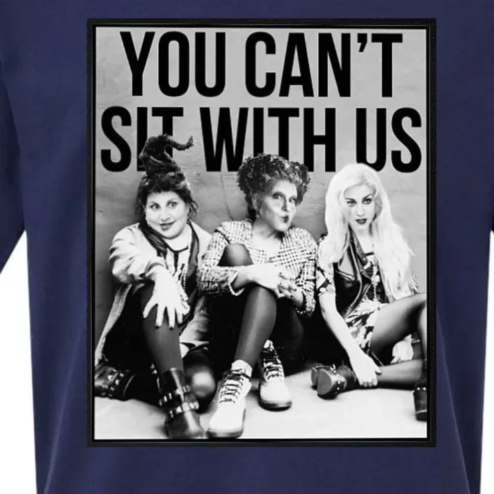 You Can't Sit With Us Funny Witch Movie Sueded Cloud Jersey T-Shirt