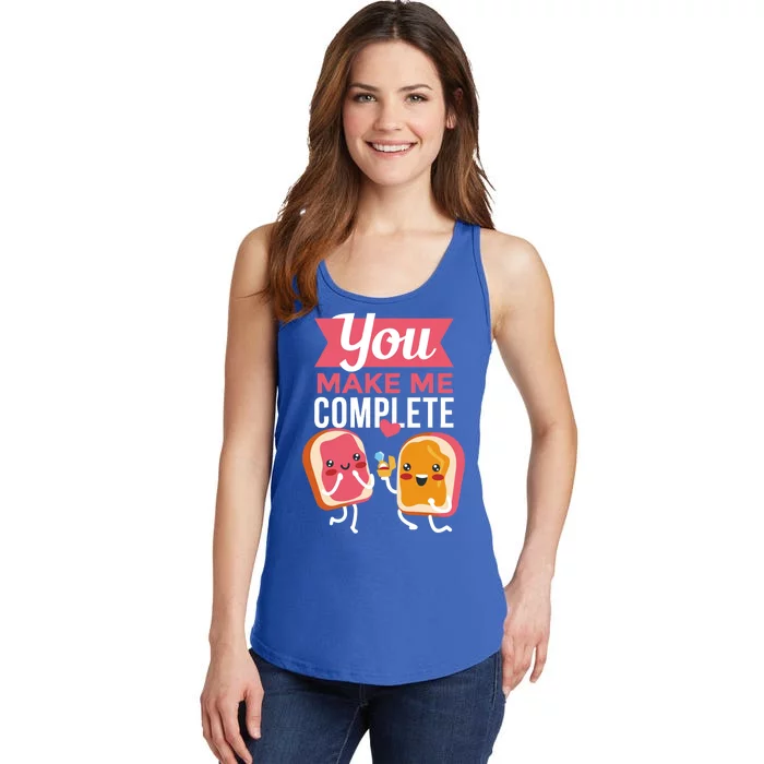 You Complete Me Peanut Butter Jelly Ladies Essential Tank