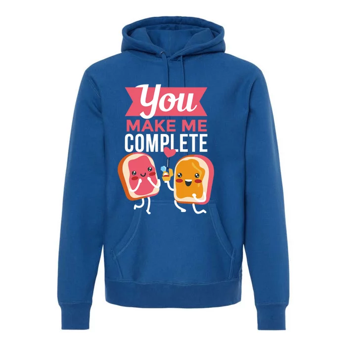 You Complete Me Peanut Butter Jelly Premium Hoodie