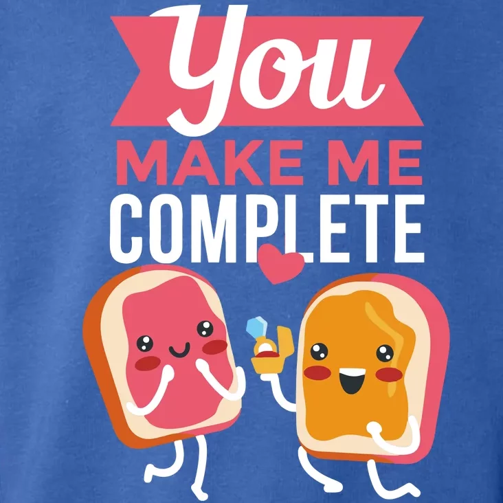 You Complete Me Peanut Butter Jelly Toddler Hoodie