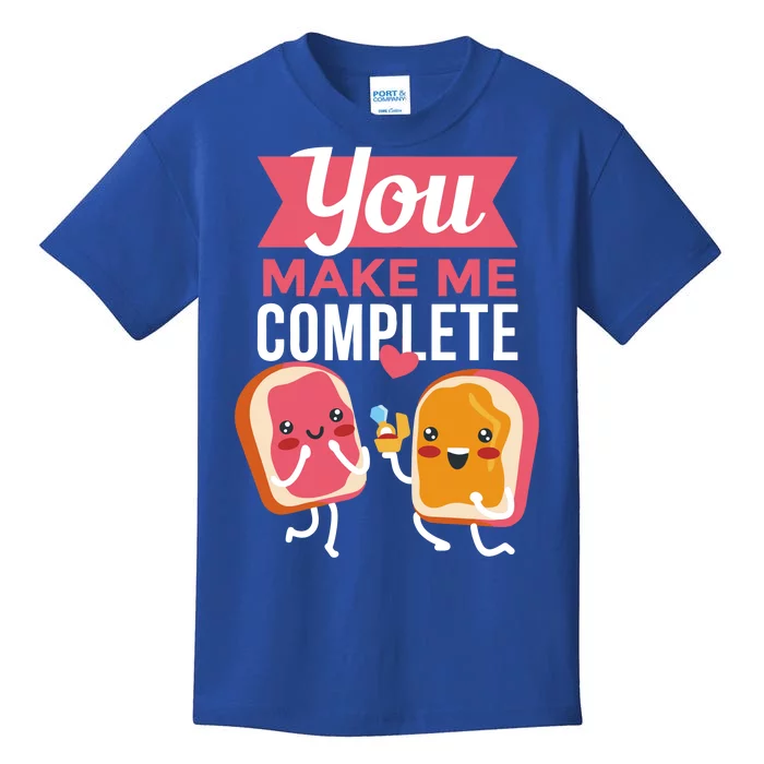 You Complete Me Peanut Butter Jelly Kids T-Shirt