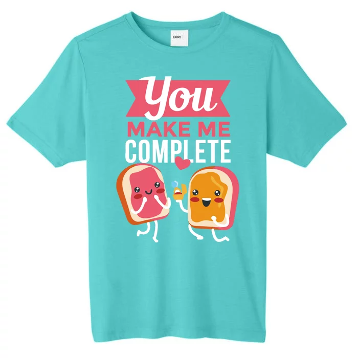 You Complete Me Peanut Butter Jelly ChromaSoft Performance T-Shirt