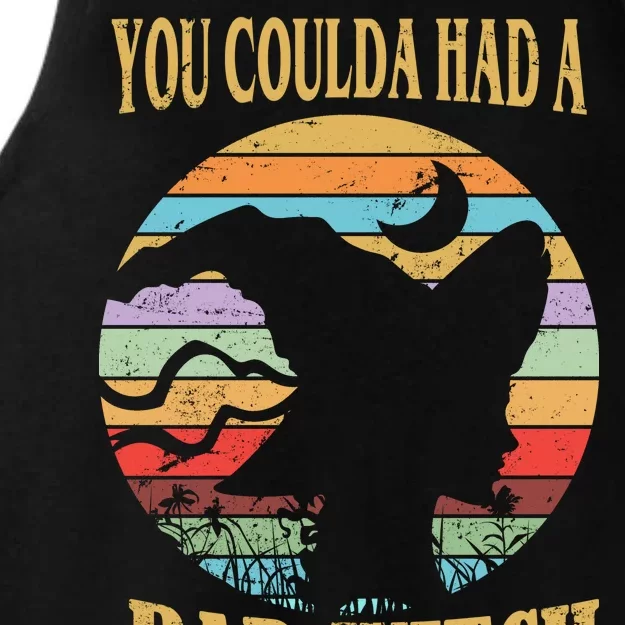 You Coulda Had A Bad Witch Halloween Ladies Tri-Blend Wicking Tank