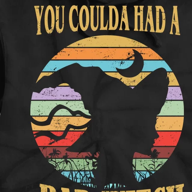 You Coulda Had A Bad Witch Halloween Tie Dye Hoodie