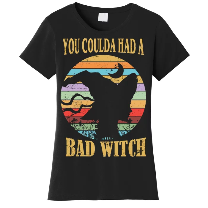 You Coulda Had A Bad Witch Halloween Women's T-Shirt