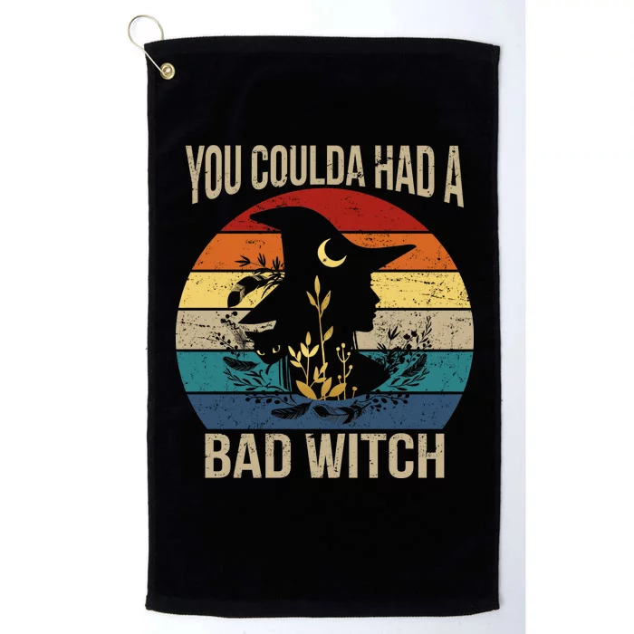 You Coulda Had A Bad Witch Vintage Platinum Collection Golf Towel