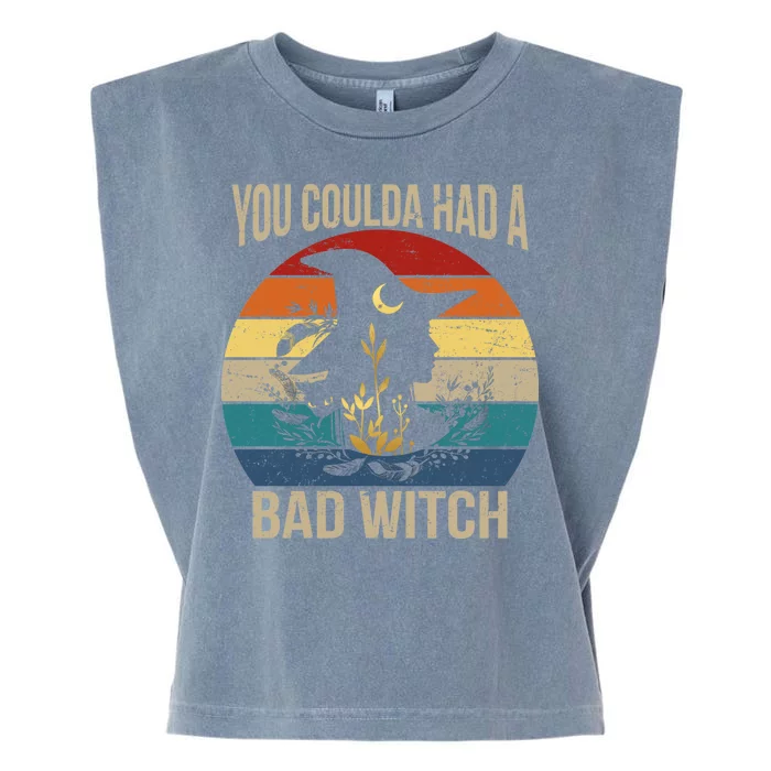 You Coulda Had A Bad Witch Vintage Garment-Dyed Women's Muscle Tee