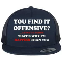 You Find It Offensive I Find It Funny Baseball Hat Sports Baseball Cap Mesh  Hat