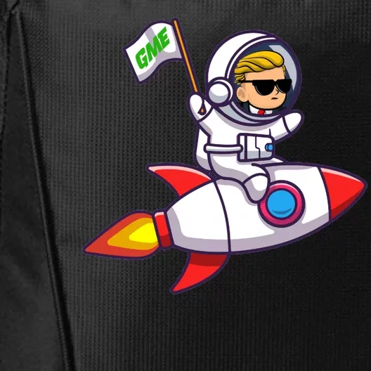 You GME Stonk To The Moon WSB Stock Market City Backpack