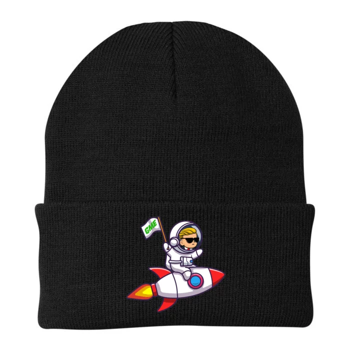 You GME Stonk To The Moon WSB Stock Market Knit Cap Winter Beanie