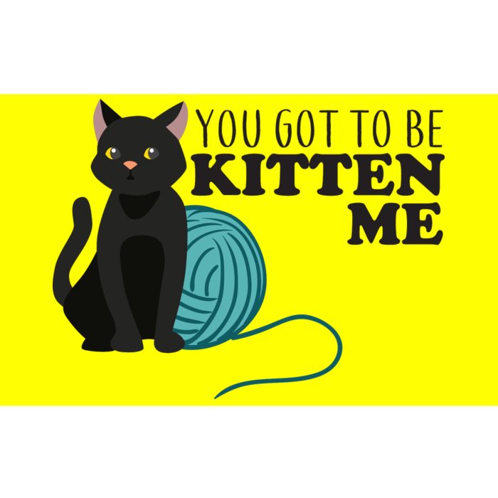 You Got To Be Kitten Me Bumper Sticker