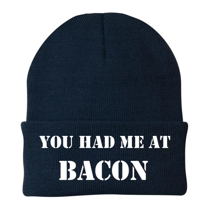 You Had Me At Bacon Knit Cap Winter Beanie