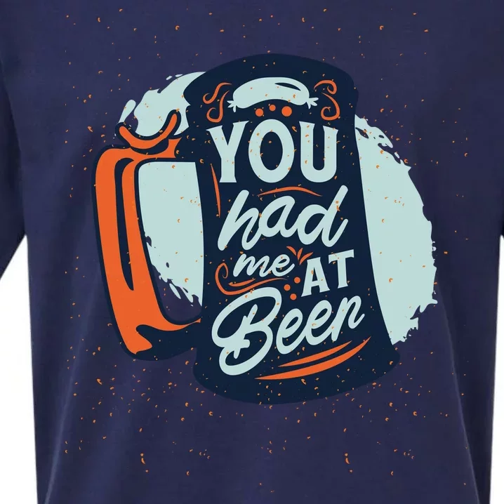 You Had Me At Beer Sueded Cloud Jersey T-Shirt