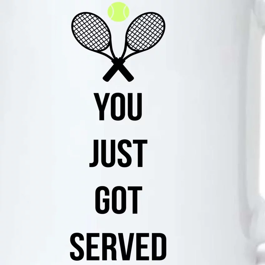 You Just Got Served Black Color Changing Mug