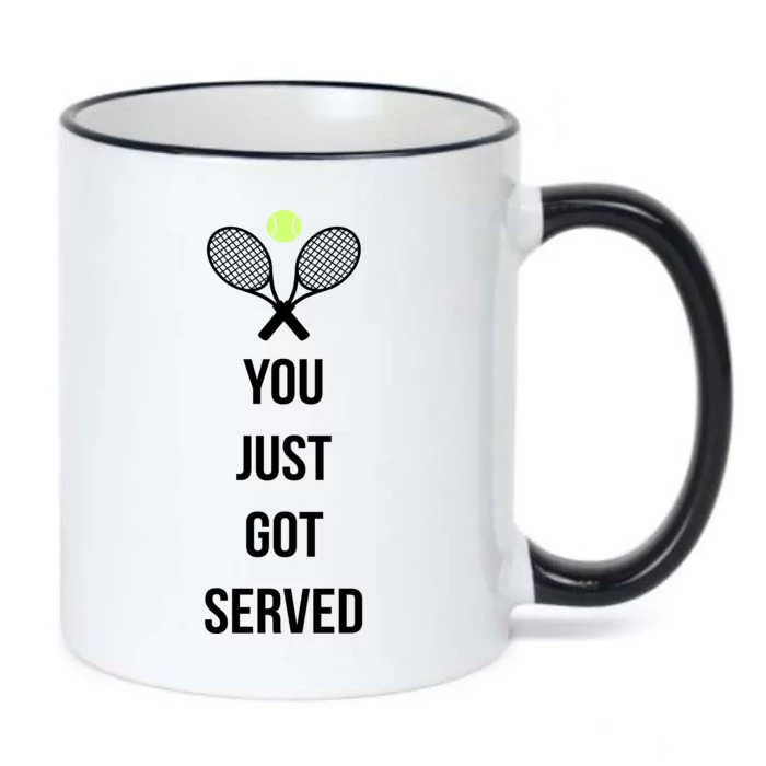 You Just Got Served Black Color Changing Mug