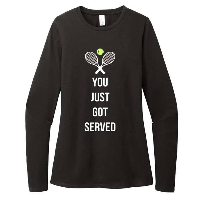 You Just Got Served Womens CVC Long Sleeve Shirt