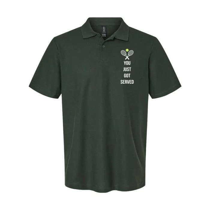 You Just Got Served Softstyle Adult Sport Polo