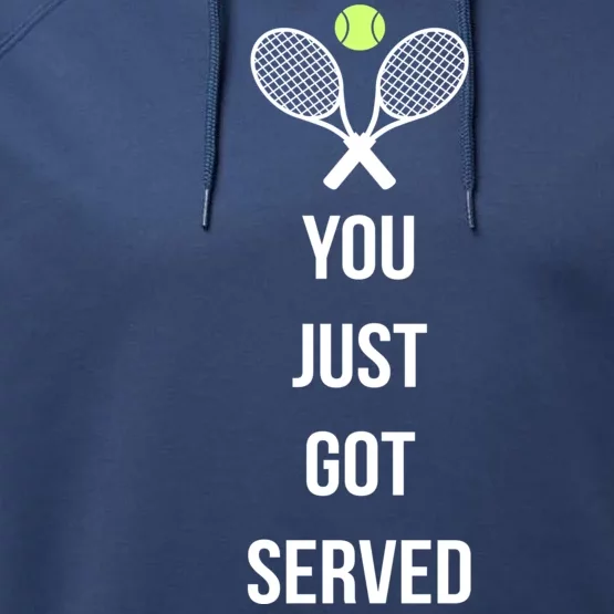 You Just Got Served Performance Fleece Hoodie