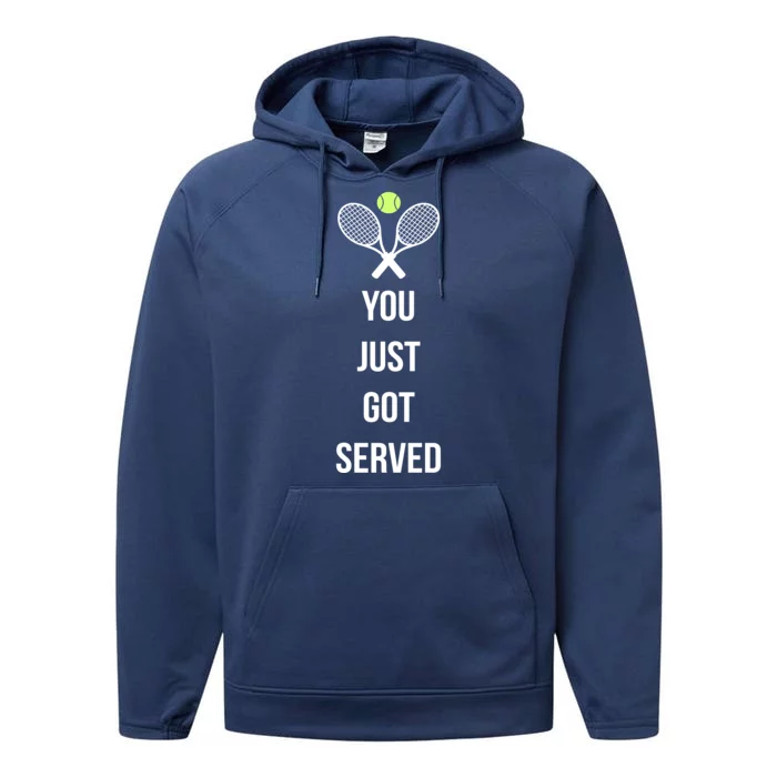 You Just Got Served Performance Fleece Hoodie