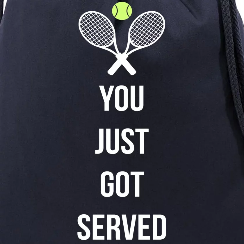 You Just Got Served Drawstring Bag